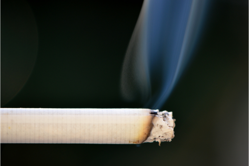 A cigarette